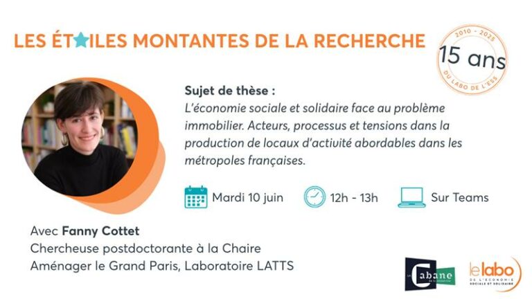 ⭐ Lancement des « Étoiles montantes de la recherche » !⭐